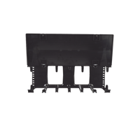 Organizador de Cables Horizontal PatchRunner™, Sencillo (Solo Frontal), Para Rack de 19in, 4UR