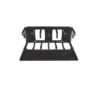 Organizador de Cables Horizontal PatchRunner™, Sencillo (Solo Frontal), Para Rack de 19in, 4UR