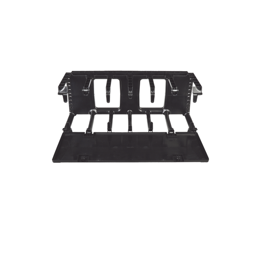 Organizador de Cables Horizontal PatchRunner™, Sencillo (Solo Frontal), Para Rack de 19in, 4UR