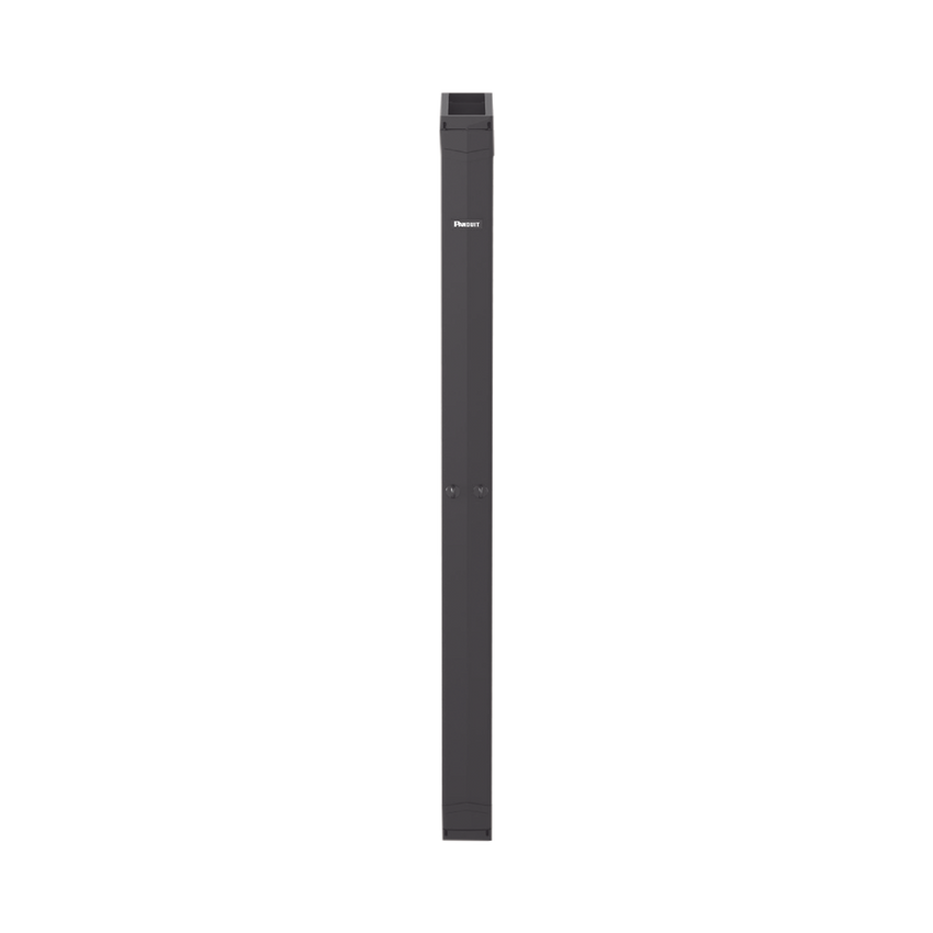 Organizador Vertical PatchRunner™, Doble (Frontal y Posterior), Para Rack Abierto de 45 Unidades, 6in de Ancho, Color Negro