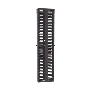 Organizador Vertical PatchRunner™, Doble (Frontal y Posterior), Para Rack Abierto de 45 Unidades, 8in de Ancho, Color Negro