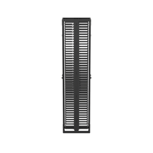 Organizador Vertical PatchRunner™, Doble (Frontal y Posterior), Para Rack Abierto de 45 Unidades, 10in de Ancho, Color Negro