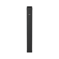 Organizador Vertical PatchRunner™, Doble (Frontal y Posterior), Para Rack Abierto de 45 Unidades, 10in de Ancho, Color Negro