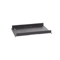 Canal Superior Tipo Cascada, Para Pasar Cables de Un Organizador a Otro, Compatible con Organizadores PatchRunner 2 (PR2V) y Racks de 2 o 4 Postes, Color Negro
