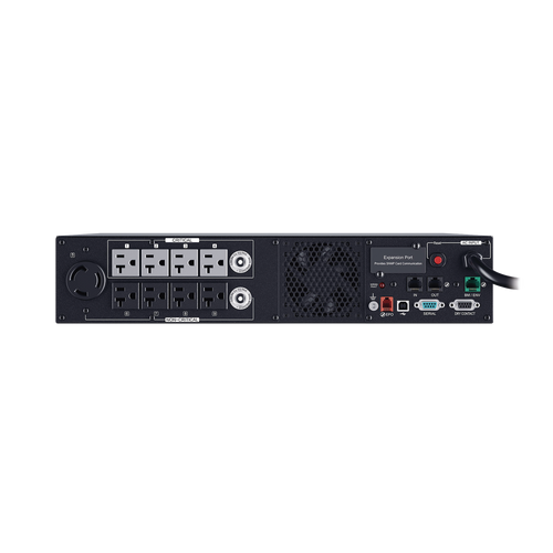 UPS de 3000 VA/3000 W, Topología Línea Interactiva, Entrada 120 Vca NEMA L5-30P, Onda Senoidal Pura, Torre o Rack 2 UR, Con 8 Tomas NEMA 5-20R y 1 NEMA L5-30R