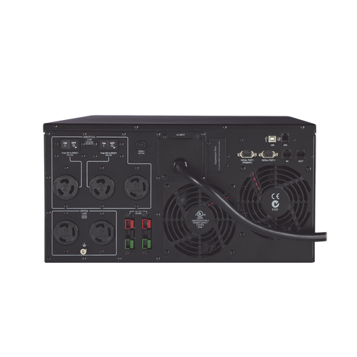 UPS de 5000 VA/4500 W, Topología Línea Interactiva, 200 - 240 Vca de Entrada, 208 Vca de Salida, Onda Senoidal Pura, Torre o Rack 5 UR, Con 3 Tomas NEMA L6-30R y 2 NEMA L6-20R