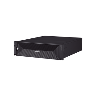 NVR 32 Megapixel (8K) / 32 Canales IP / Soporta 8 Discos Duros / H.265 & Wisestream / Wisenet P2P / ONVIF / Compatible con Cámaras IA / Salida HDMI en 4K