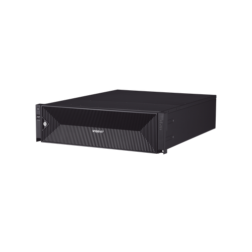 NVR de 64 canales /  Hasta 32 MP / H.265 & Wisestream / Procesamiento 400 Mbps / 3 Puertos de Red / Raid 5-6 / 16 bahias para disco duro (no incluidos)