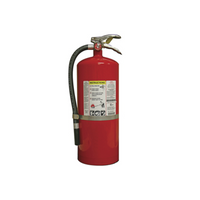 Extintor Recargable de Polvo Químico Seco | Fuegos Clase A, B y C | Talleres y Garaje | Pieza de 18 lb