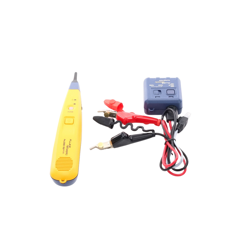 Generador y Sonda (Detector) de Tonos PRO3000, Con Filtrado de Señales a 60Hz, Para Identificación de Señales Analógicas en Cableado Inactivo