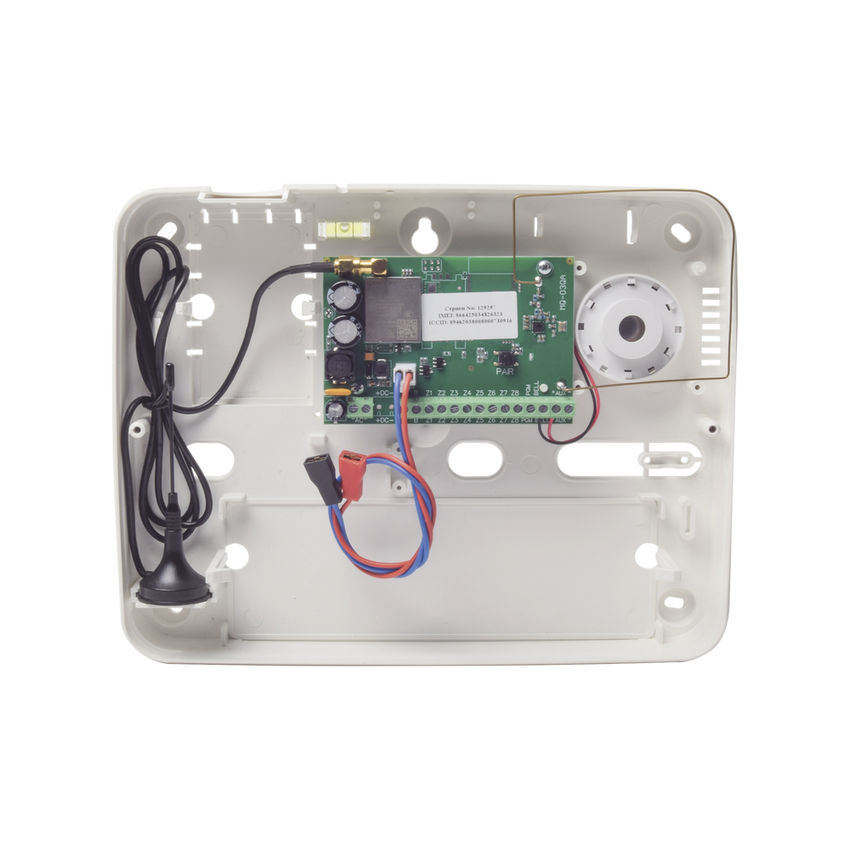 Panel de Alarma Cloud Híbrido 4G LTE / 8 Zonas Cableadas, 32 Inalámbricas / INCLUYE 2 AÑOS 3G/4GLTE ILIMITADOS / Programación 100% vía WEB / ALTA SEGURIDAD