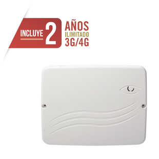 Panel de Alarma Cloud Híbrido 4G LTE / 8 Zonas Cableadas, 32 Inalámbricas / INCLUYE 2 AÑOS 3G/4GLTE ILIMITADOS / Programación 100% vía WEB / ALTA SEGURIDAD