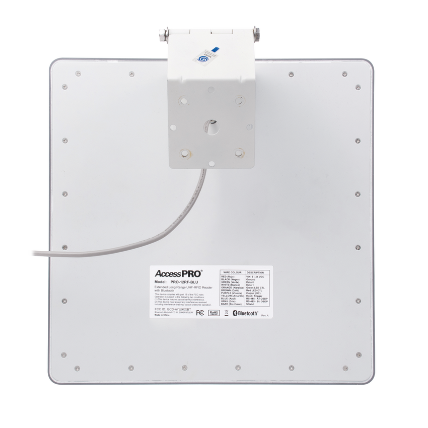 (Nueva Generación) Lector RFID UHF  + BLUETOOTH / LARGO ALCANCE 6 METROS / CLIMAS EXTREMOS / Programación desde Android/iOS / Wiegand