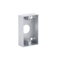 Caja cromada para instalación del botón PRO800B