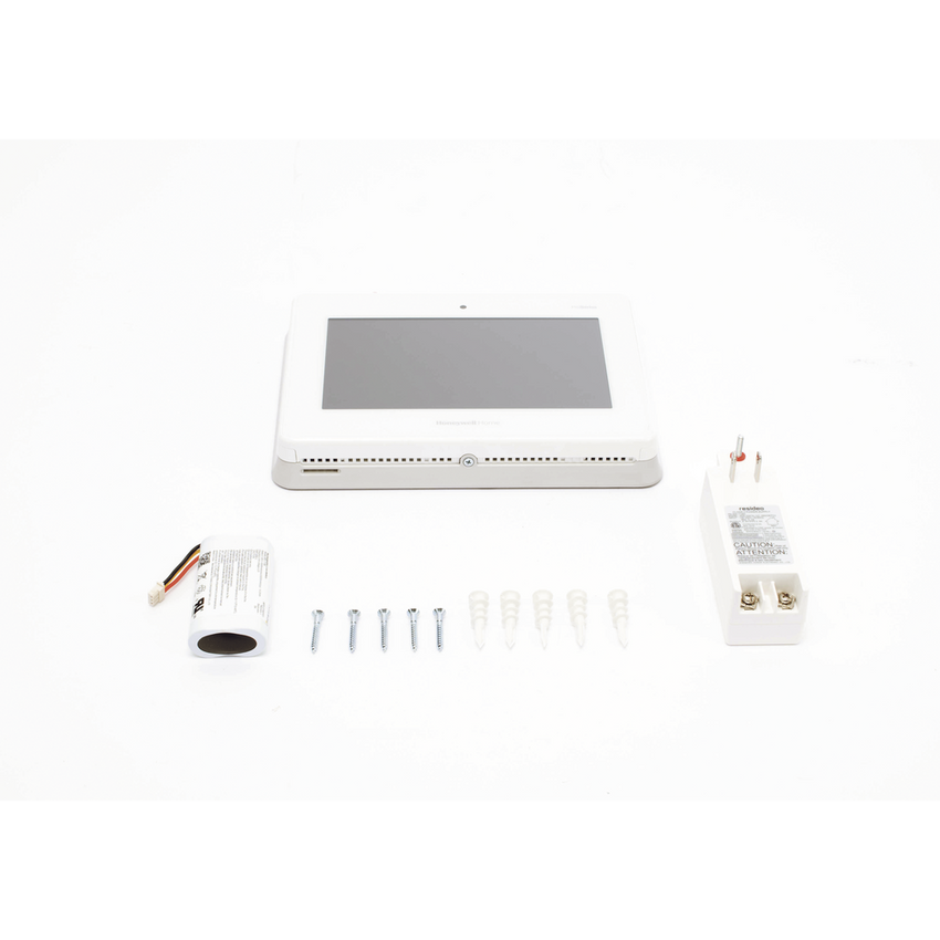 Sistema de Alarma con Pantalla Touch de 7" Compatible con sensores Inalambricos DSC, Bosh, 2GIG,ITI y Serie 5800 agregando el modulo PROTAKEOVER