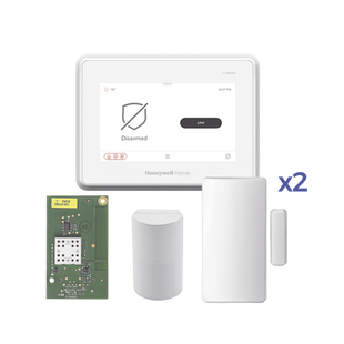 Sistema de Alarma con Pantalla Touch de 7" Compatible con sensores Inalambricos DSC, Bosh, 2GIG,ITI y Serie 5800 agregando el modulo PROTAKEOVER