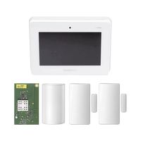 Kit de Panel de Alarma PROA7M con Sensor de Movimiento y 2 Contactos Magnéticos