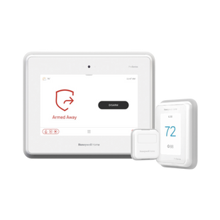 Kit de Termostato Inteligente y Panel de Alarma con Pantalla Touch