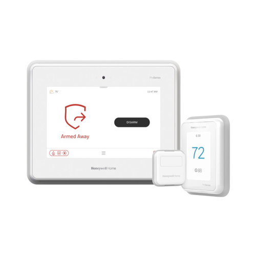 Kit de Termostato Inteligente y Panel de Alarma con Pantalla Touch