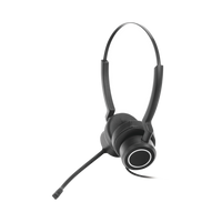 Audífonos USB de Diadema ESTÉREO con Audio HD / Micrófono con Cancelación de Ruido / Calidad para uso en Oficina