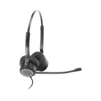 Audífonos USB de Diadema ESTÉREO con Audio HD / Micrófono con Cancelación de Ruido / Calidad para uso en Oficina