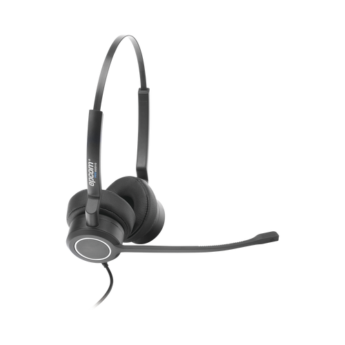 Audífonos USB de Diadema ESTÉREO con Audio HD / Micrófono con Cancelación de Ruido / Calidad para uso en Oficina