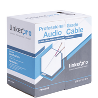 Cable para Audio Profesional de 2 Conductores Calibre 18 para Aplicaciones de Audio y Automatizaci�n Bobina de 152 Metros (500 Pies)