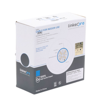 Cable Cat6+ Calibre 23 Alto Rendimiento, ETL, UL, Color Azul, de 100 Metros (328.08 Pies), Super Flexible, para Aplicaciones de CCTV, Video HD, y Redes de Datos.