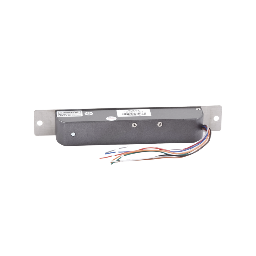 Cerradura de Perno 2000 kg de sujeción/ Abierta en caso de falla (Fail Safe)/ Con temporizador y Sensor de puerta