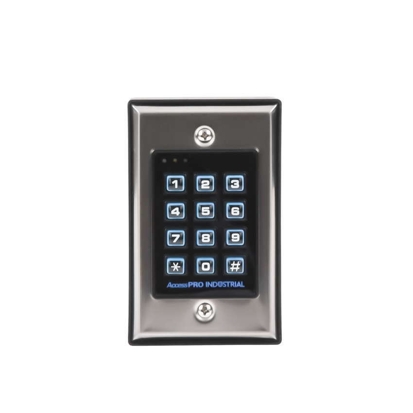Teclado Industrial Autónomo con Lector de Proximidad Integrado para interior.