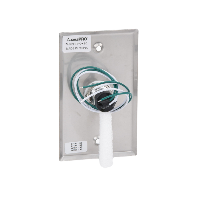 Switch con Llave con Contacto / Relevador con salida NC y NO