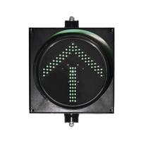 Semáforo / Señalización Flecha Verde / Diametro 30cm / Luz LED .