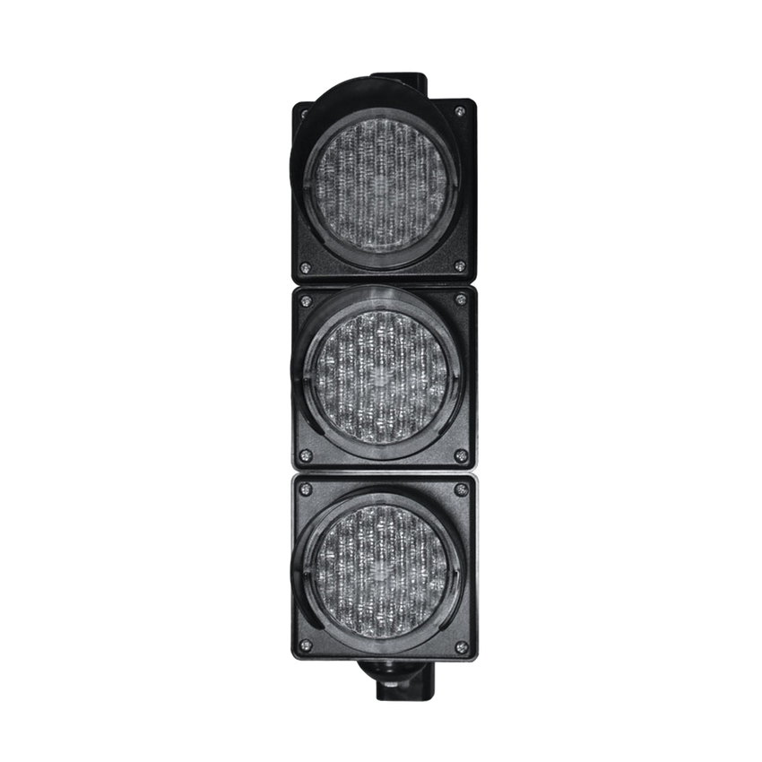 Semáforo / Señalización Rojo, Verde y Amarillo / Diametro 100mm / LED / 110vca.