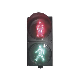 Semáforo Peatonal  Indicador Alto / Siga estático / Diámetro 20 Cms.