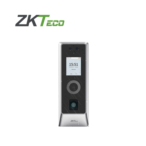 Lector Autonomo de Reconocimiento Facial y Código QR para Exterior