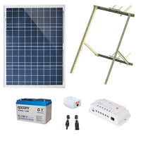 Kit Solar de 14 W con PoE Pasivo 24 Vcc para un radio de Ubiquiti airMAX o Cambium ePMP