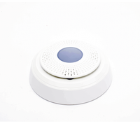 Sirena Interior Inalámbrica / Indicadores LED / Nivel de Salida 85 dBA / Rango 92 mts / Frecuencia 2.4 GHz / Cifrado AES-128 / Anti-tamper / Protección Vida Interconectada