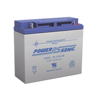 Batería 12V, 18AH, Para Respaldo, Tecnologías AGM/VRLA, Diseño De Vida Útil 5 Años, Terminales Tipo NB, Listada UL, Libre De Mantenimiento