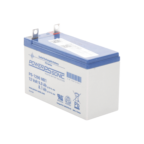 Batería 12V, 9AH, Para Respaldo, Tecnologías AGM/VRLA, 5 Años Vida Útil, Terminales NB1, Reconocida UL