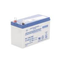 Batería 12V, 9AH, Para Respaldo, Tecnologías AGM/VRLA, 5 Años Vida Útil, Terminales NB1, Reconocida UL