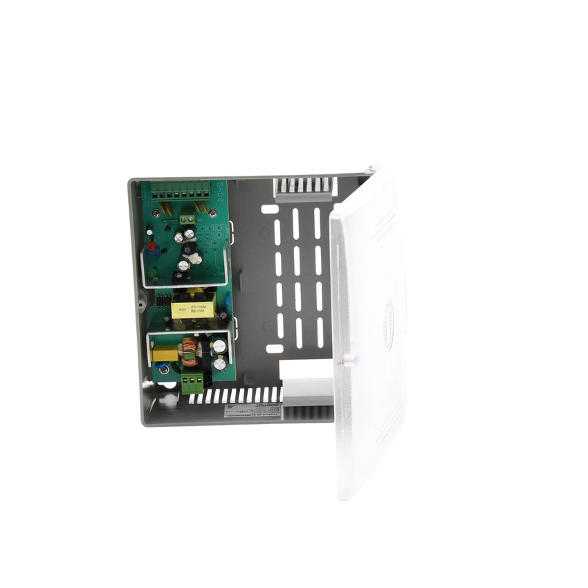 Fuente de Poder con Gabinete de 4 Salidas de 11 - 15 Vcc / 5 Amper /  Voltaje de Entrada: 96 - 264 Vca / Soporta Protección contra Sobrecorriente de Salida, Protección contra Cortocircuito / Led Indicador