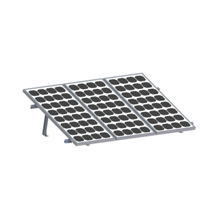 Montaje para Panel Solar, riel 2200mm para Módulos con espesor de 35mm o 40mm, Velocidad de Viento Max. 136km/h