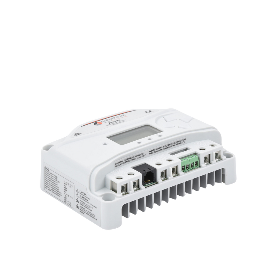 Controlador de carga y descarga 12-24 Vcc, 30 Amp