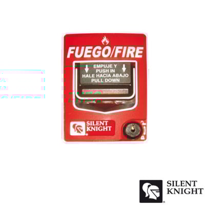 Estación Convencional de Jalón de Doble Acción, Restablecimiento con Cerradura.