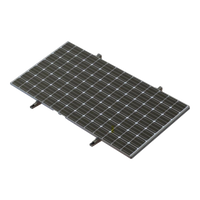 Montaje Para Piso de Concreto Para un Modulo Fotovoltaico  de 450 a 660W