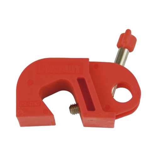 BLOQUEO D/INTERRUPTOR TERMOMAGNETICO TIPO ENCHUFABLE S/HERRAMIENTA ROJO