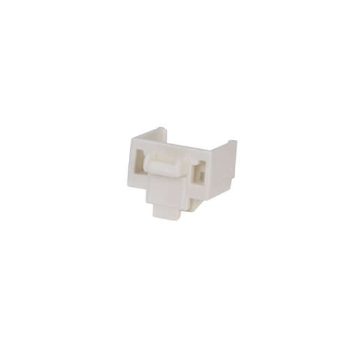 Kit de 10 Dispositivos para Bloquear Puertos Jack RJ45, Color Blanco Mate, Incluye Llave de Extracción