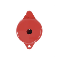 Dispositivo de Bloqueo LOTO para Válvulas de Compuerta, para Diámetros de 1" a 3", Color Rojo
