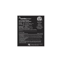 Inversor de corriente Onda Pura Montaje en rack 1200W, 48 Vcc- 120 VCA, 50/60 Hz