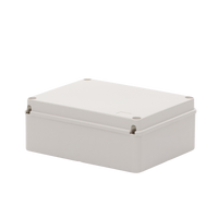 Gabinete de Plástico IP55 (190 X 240 X 95 mm). Protección EMI. Para Instalaciones Comerciales, Residenciales e Industriales. Incluye Tornillería para su Tapa.